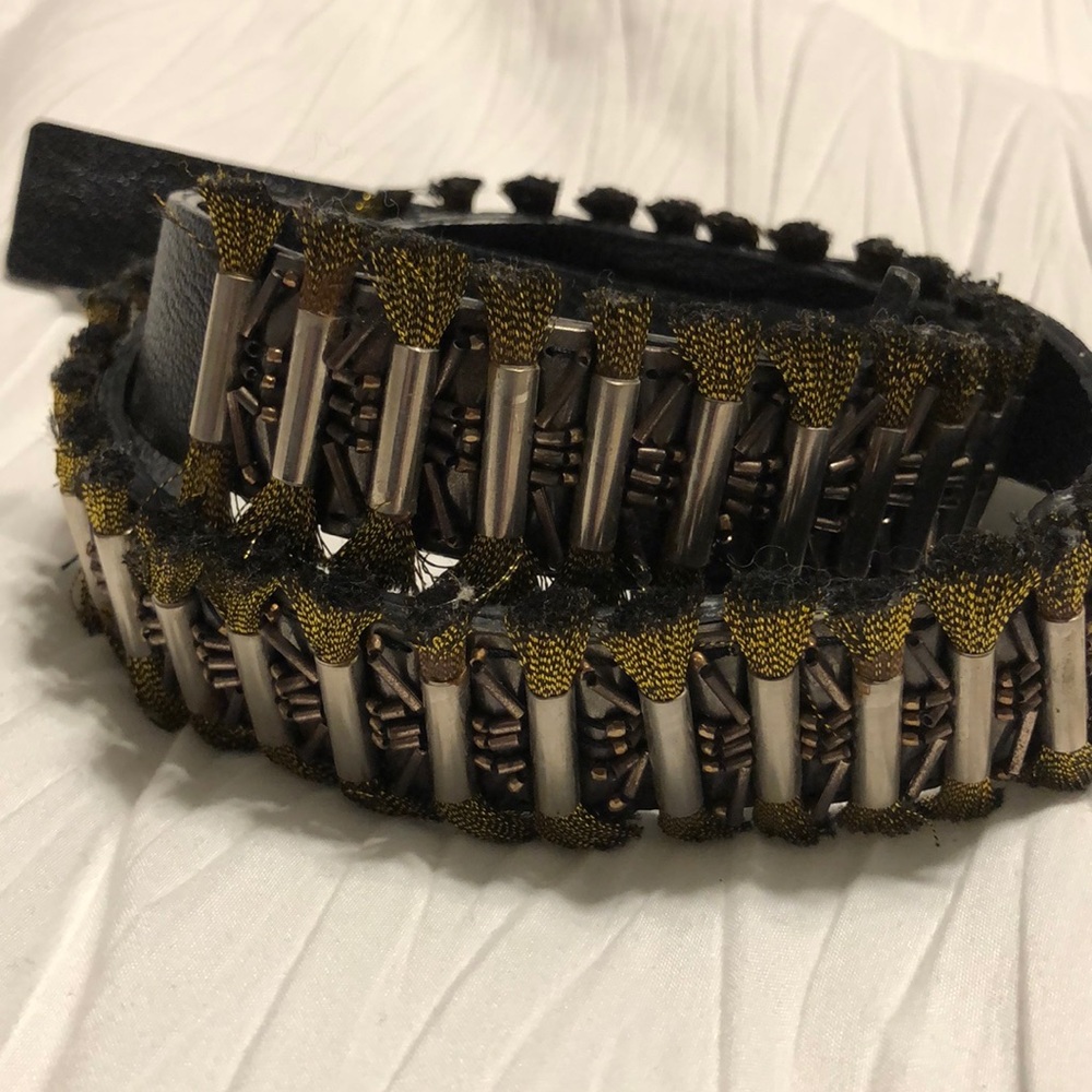 Hoss 100% goat leather belt